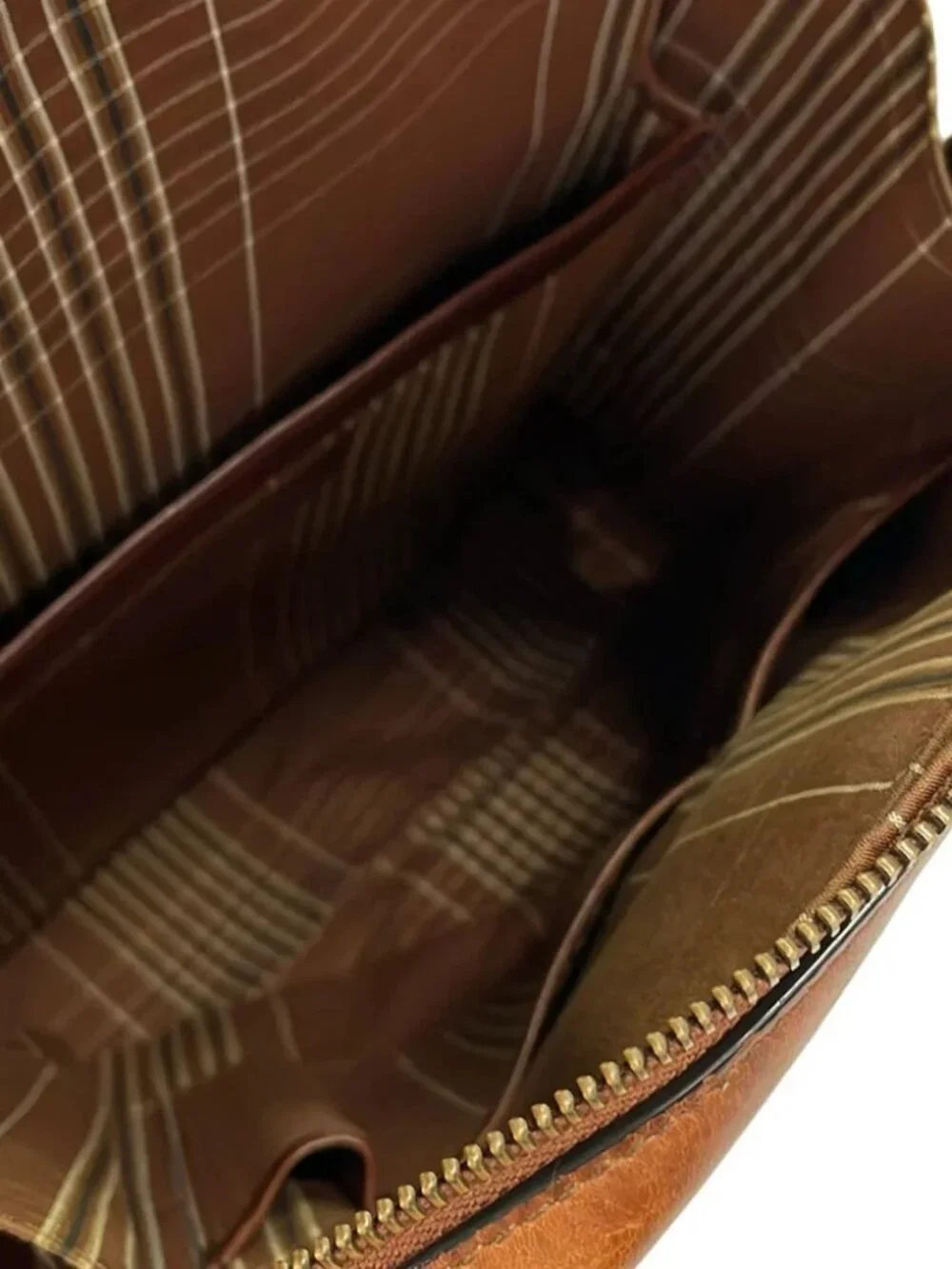 Motherhouse Brown Leather Backpack